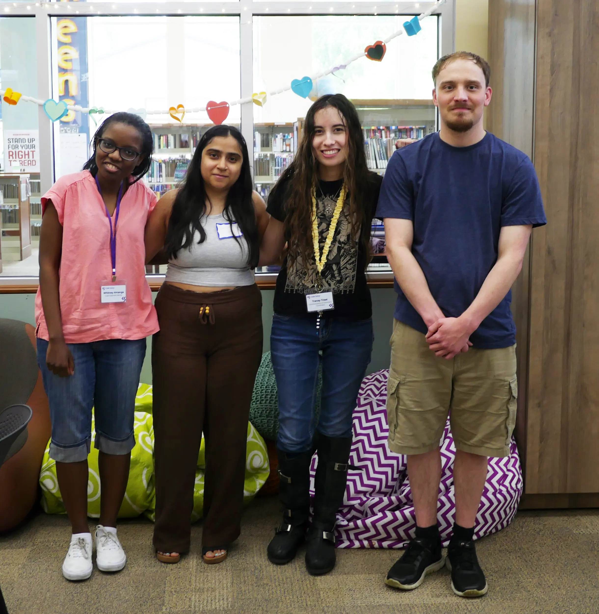 Photo of Code Savvy volunteers